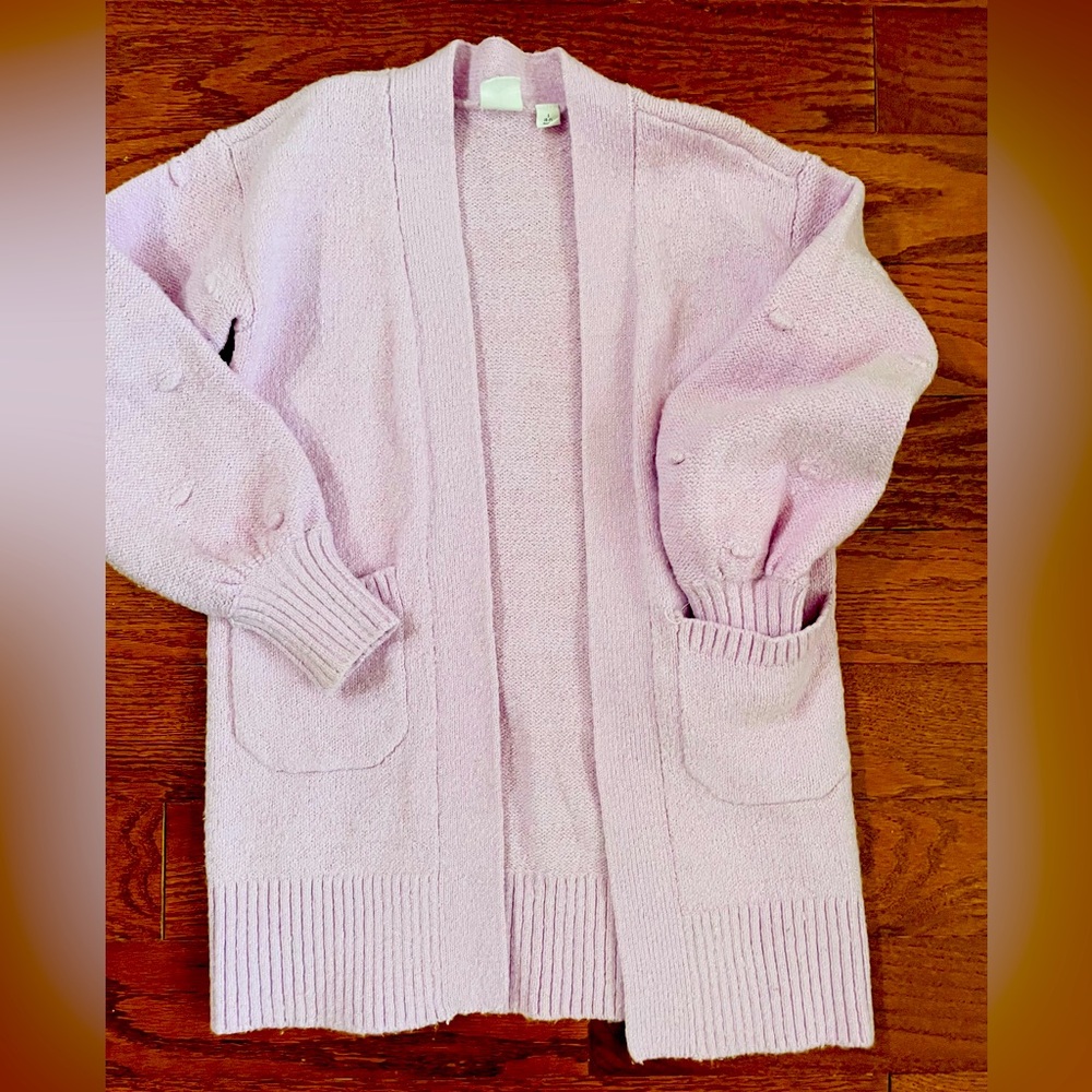 Gap Girls Lilac Cardigan 6/7